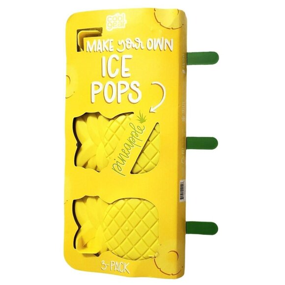 New Ice Pop Mold Pineapple Popsicle Maker Freeze Juice Ice Cream Yogurt Frozen - Picture 3 of 5